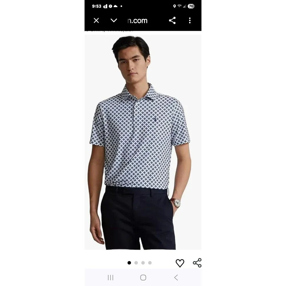 Polo Ralph Lauren Men's Short Sleeve Size Large